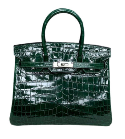 Сумка Hermes Herm Зеленая N