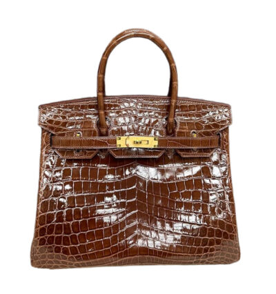 Сумка Hermes Herm Коричневая N