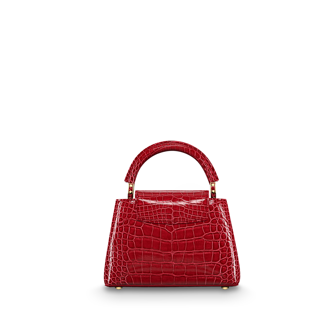 Сумка Louis Vuitton Capucines Mini Красная N