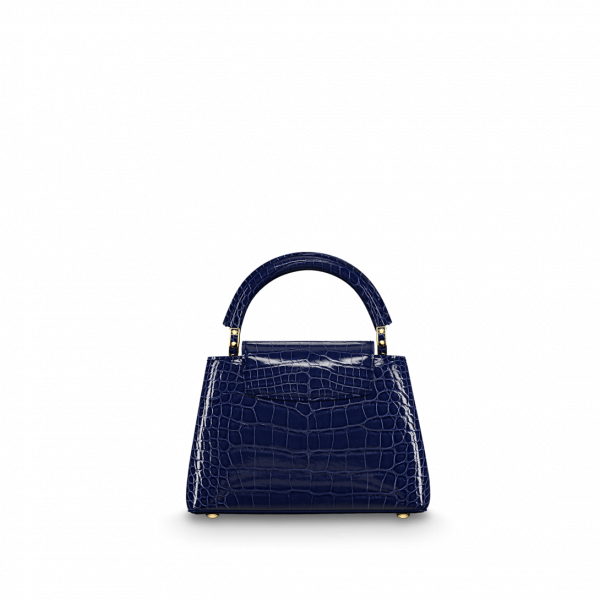 Сумка Louis Vuitton Capucines Mini Синяя N