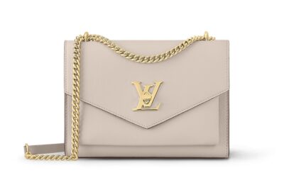 Сумка Louis Vuitton Mylockme Bb Бежевая N