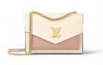Сумка Louis Vuitton Mylockme Chain Светло розовая N