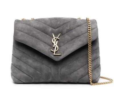 Сумка Saint Laurent Loulou Серая N