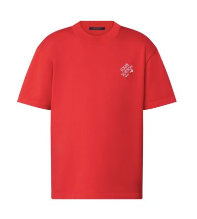 Футболка Louis Vuitton Signature Красная M