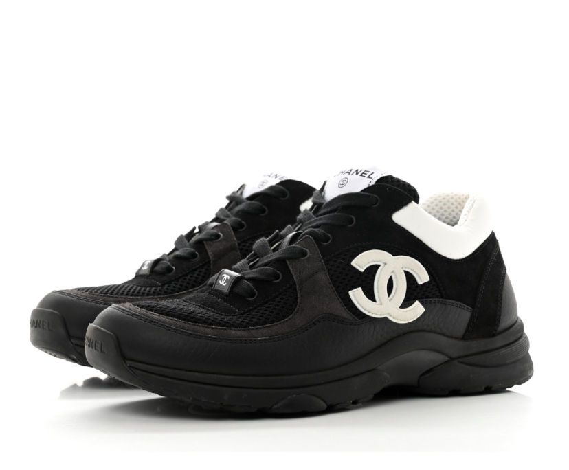 Кроссовки Chanel Cc Черные F