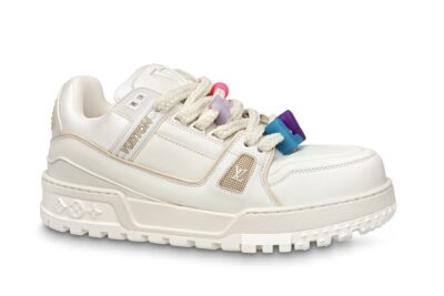 Кроссовки Louis Vuitton Lv Trainer Maxi Белые F
