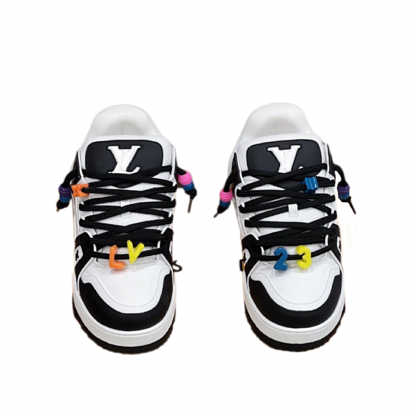 Кроссовки Louis Vuitton Lv Trainer Maxi Черные F