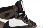 Кроссовки Nike Travis Scott X Air Jordan Retro High Og Mocha Темно коричневые M