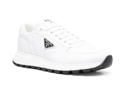 Кроссовки Prada Prax Re nylon Белые F