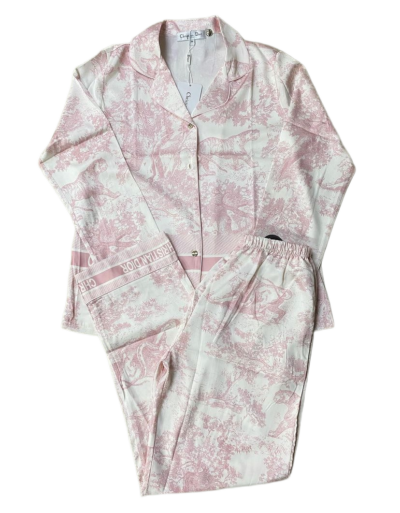 Пижама Dior Светло розовая F