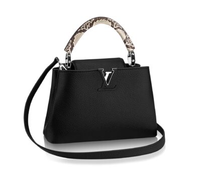 Сумка Louis Vuitton Capucines Bb Черная N