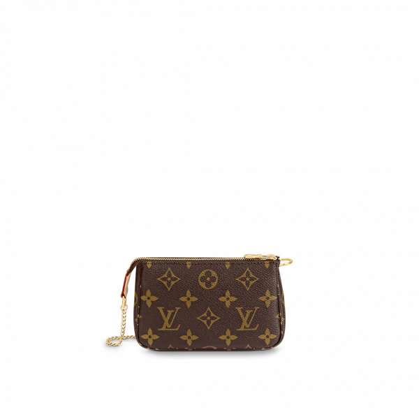 Сумка Louis Vuitton Mini Pochette Коричневая N