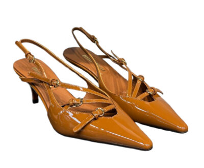 Туфли Miu Miu Ul Коричневые F