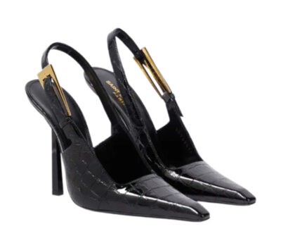 Туфли Saint Laurent Graham Черные F