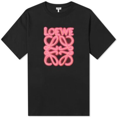Футболка Loewe Neon Черная F