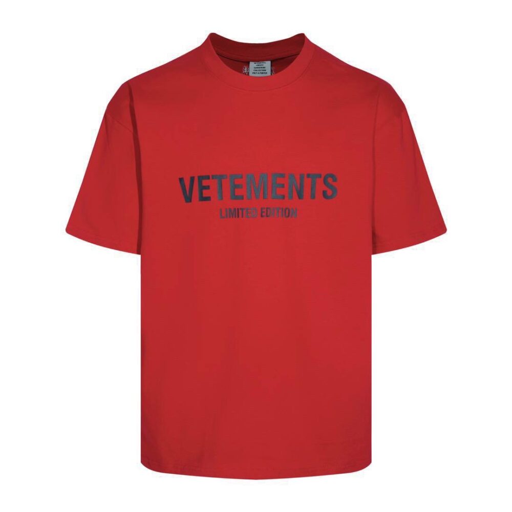 Футболка Vetements Limited Edition Красная M