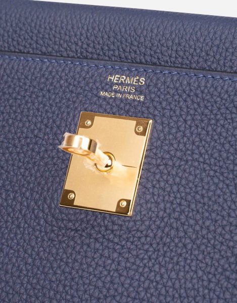 Сумка Hermes Kelly Togo Темно синяя N