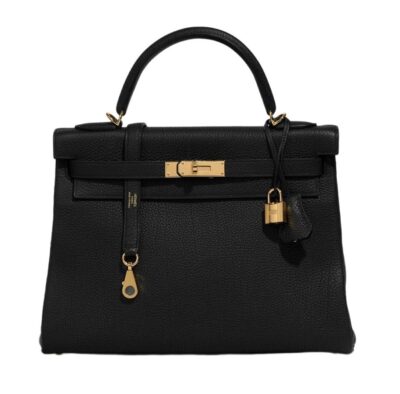 Сумка Hermes Kelly Togo Черная N
