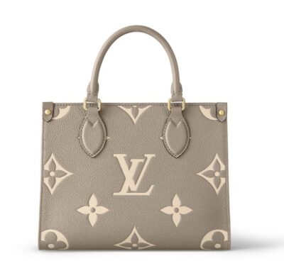 Сумка Louis Vuitton Onthego Pm Бежевая N