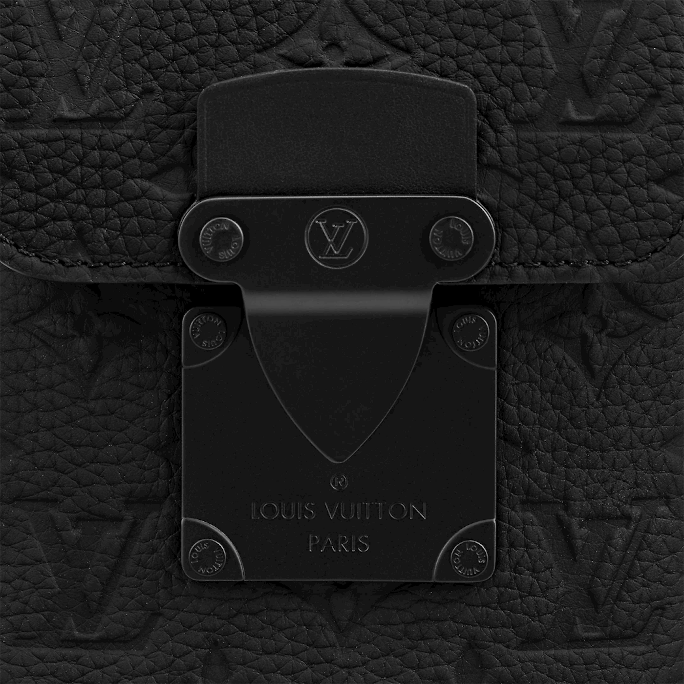 Сумка Louis Vuitton S lock Vertical Черная N