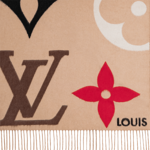 Шарф Louis Vuitton Ultimate Бежевый F