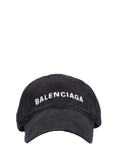 Бейсболка Balenciaga V Черная F