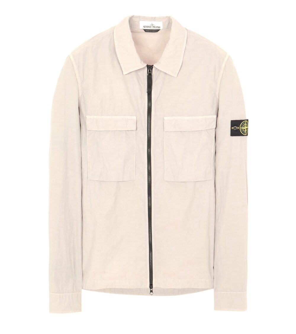 Рубашка Stone Island Naslan Light Кремовая M