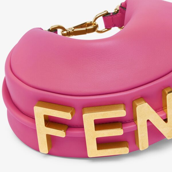 Сумка Fendi Graphy Mini Розовая N