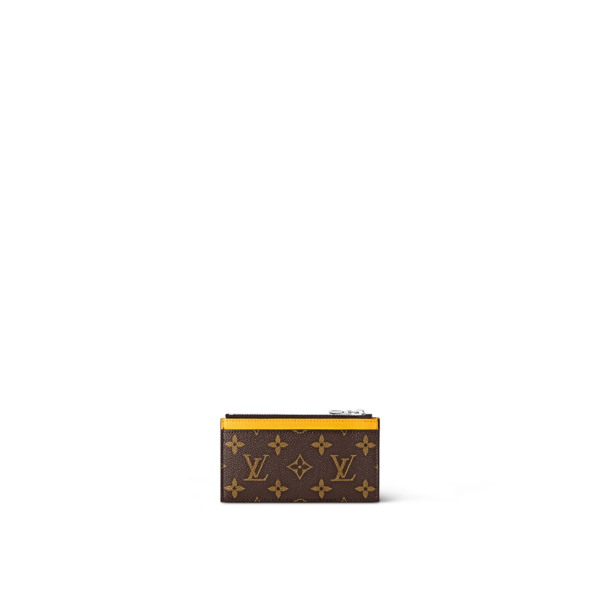 Держатель Для Карт Louis Vuitton Monogram Macassar Желтая N