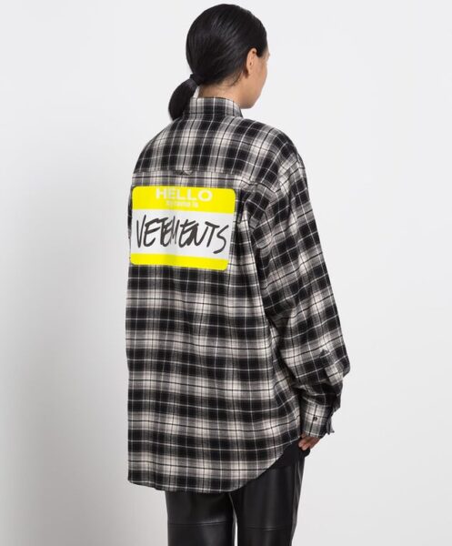 Рубашка Vetements Черная M