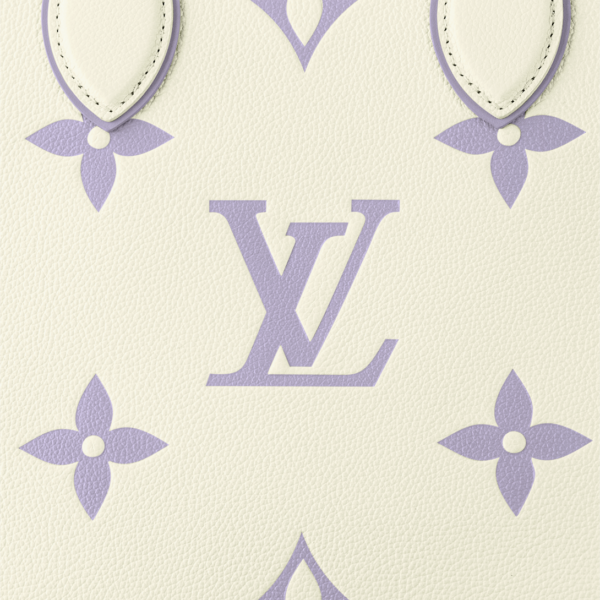 Сумка Louis Vuitton On The Go Mm Сиреневая N