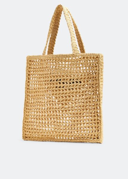 Сумка Prada Raffia Бежевая N