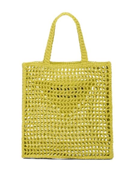 Сумка Prada Raffia Салатовая N