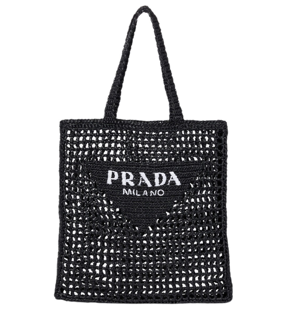 Сумка Prada Raffia Черная N