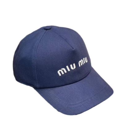 Бейсболка Miu Miu Синяя M