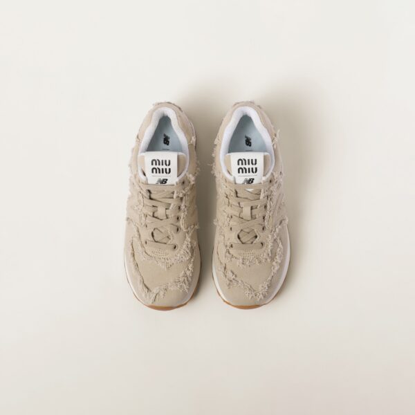 Кроссовки Miu Miu X New Balance New Balance X Miu Miu Бежевые F