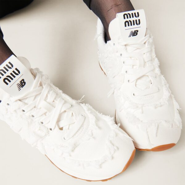 Кроссовки Miu Miu X New Balance New Balance X Miu Miu Белые F