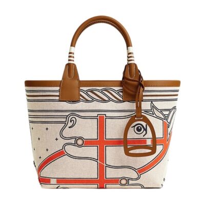 Сумка Hermes Steeple Бежевая N