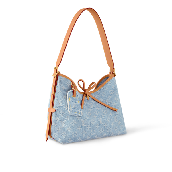 Сумка Louis Vuitton Carry All Pm Голубая N