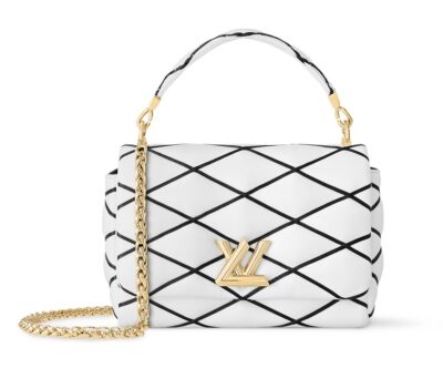 Сумка Louis Vuitton Go Mm Белая N