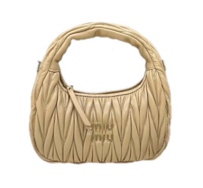 Сумка Miu Miu Miu Wander Бежевая N