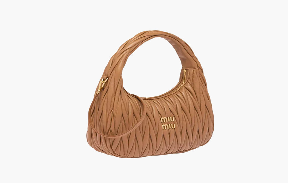 Сумка Miu Miu Miu Wander Коричневая N