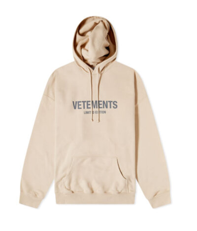 Толстовка Balenciaga Vetements Limited Edition Бежевая F