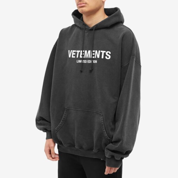 Толстовка Balenciaga Vetements Limited Edition Черная F