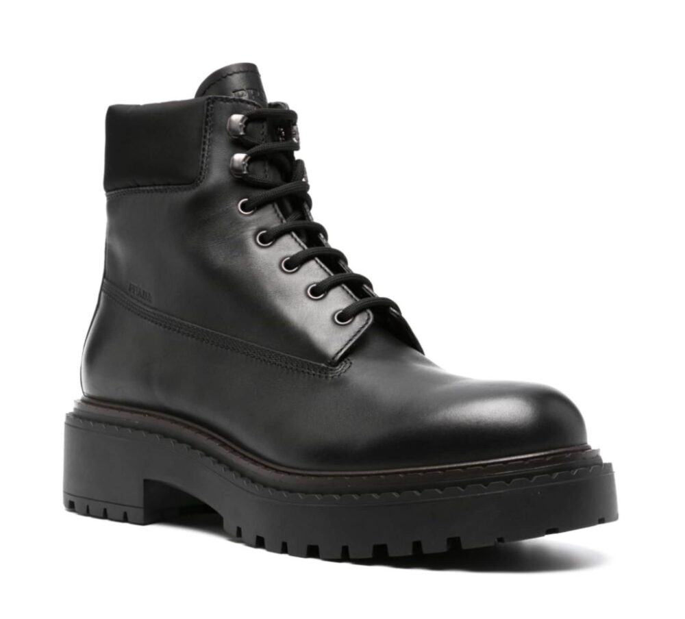 Ботинки Prada Ul Черные F