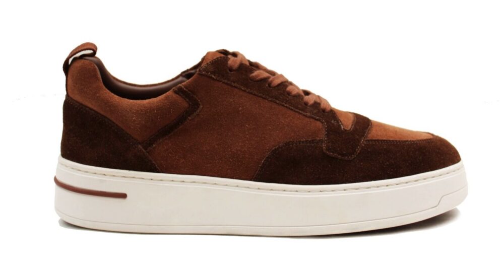 Кеды Loro Piana Newport Бордовые M