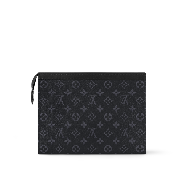 Клатчи Louis Vuitton Pochette Voyage Mm Черный N