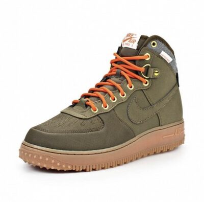 Кроссовки Nike Air Force Duckboot Темно зеленые M