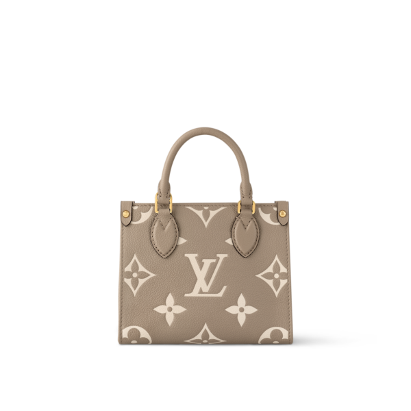 Сумка Louis Vuitton On The Go Bb Бежевая N