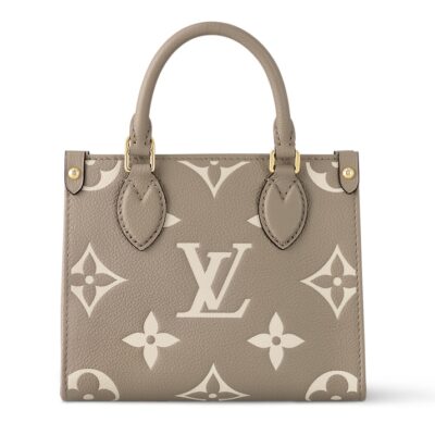 Сумка Louis Vuitton On The Go Bb Бежевая N